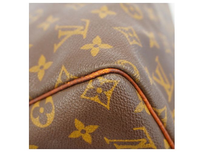 Bolso Louis Vuitton Monogram Speedy 30 Castaño - vista 11