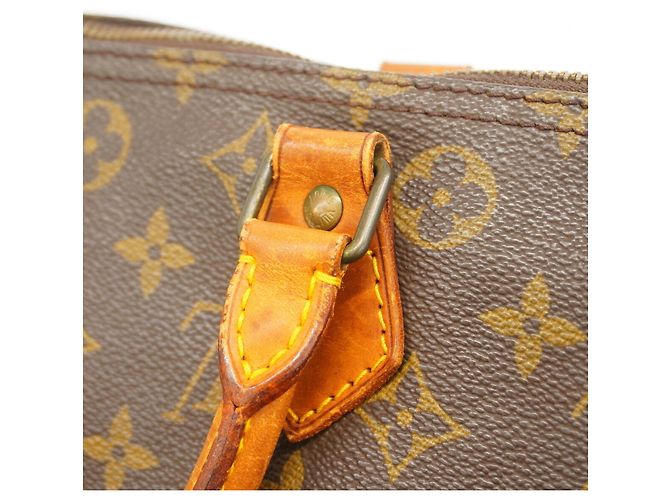Bolso Louis Vuitton Monogram Speedy 30 Castaño - vista 12