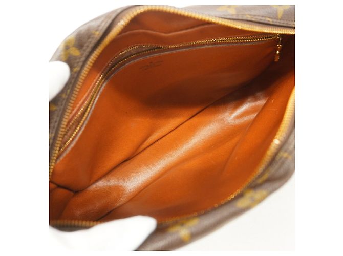 Borsa a tracolla Louis Vuitton Monogram Trocadero 30 Marrone - vista 4