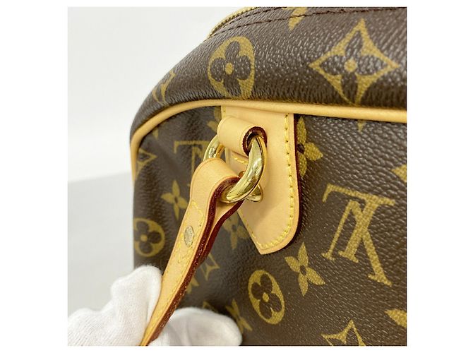 Borsa Tote Louis Vuitton Monogram Montorgueil GM Marrone - vista 9