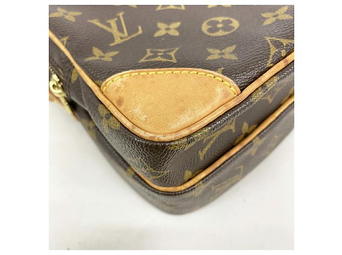 Bolso de hombro Louis Vuitton Monogram Amazon Castaño - vista 9