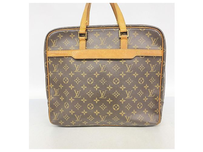 Bolsa Louis Vuitton Monogram Portedocument Pegase M53343 Marrom - vista 11