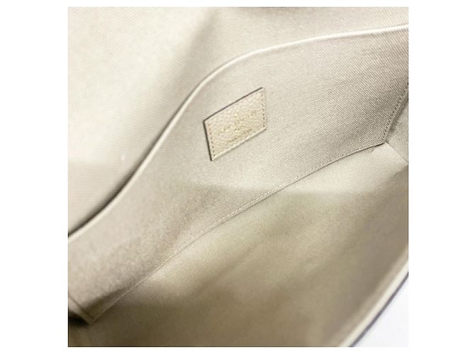 Pochette Félicie Louis Vuitton Monogram Empreinte Pochette Felicie Grigio Crudo - vista 4
