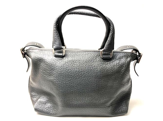 COACH Legacy Textured Satchel Tasche Anthrazitgrau - Ansicht 3