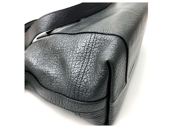 COACH Legacy Textured Satchel Tasche Anthrazitgrau - Ansicht 5