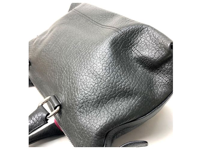 COACH Legacy Textured Satchel Tasche Anthrazitgrau - Ansicht 6