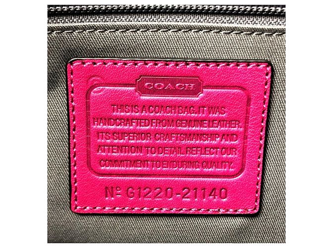 COACH Legacy Textured Satchel Tasche Anthrazitgrau - Ansicht 9