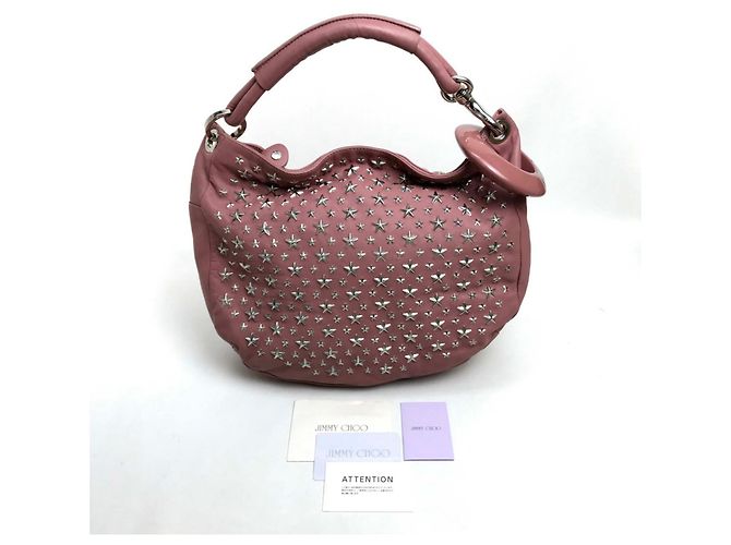 Bolso Jimmy Choo Star Stud Sky Rosa - vista 10