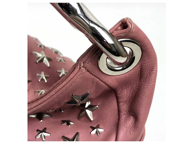 Bolso Jimmy Choo Star Stud Sky Rosa - vista 7