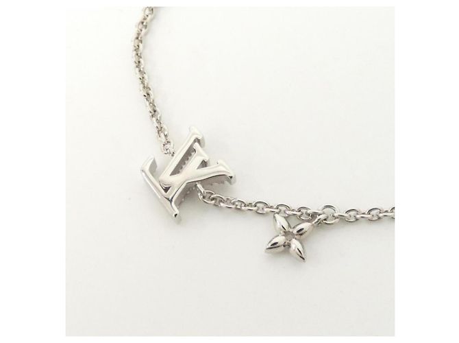 Pulsera con Dijes Louis Vuitton M02752 Plata - vista 3