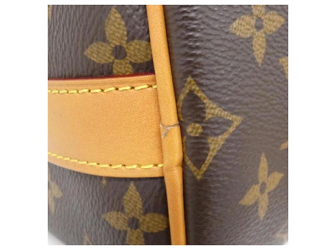 Borsa Boston Louis Vuitton Monogram Archive Keepall Cargo 25 Marrone - vista 3