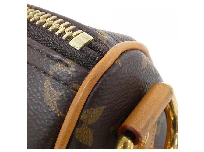 Borsa Boston Louis Vuitton Monogram Archive Keepall Cargo 25 Marrone - vista 4