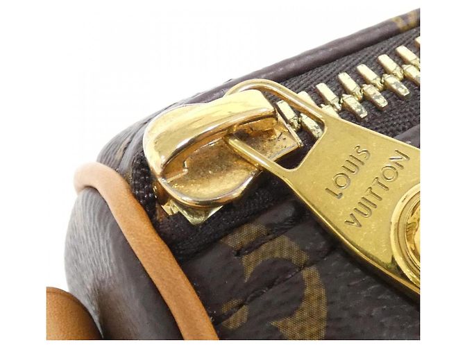 Borsa Boston Louis Vuitton Monogram Archive Keepall Cargo 25 Marrone - vista 5