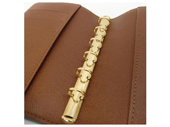 Louis Vuitton Monogram Agenda PM R20005 Organizer Castaño - vista 10
