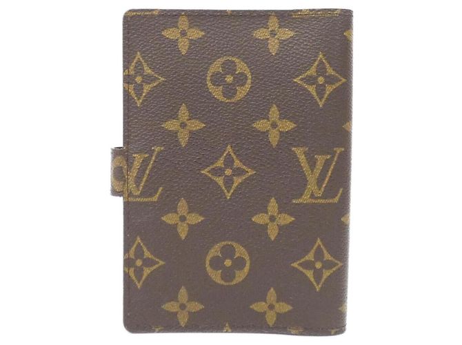Louis Vuitton Monogram Agenda PM R20005 Organizer Castaño - vista 2