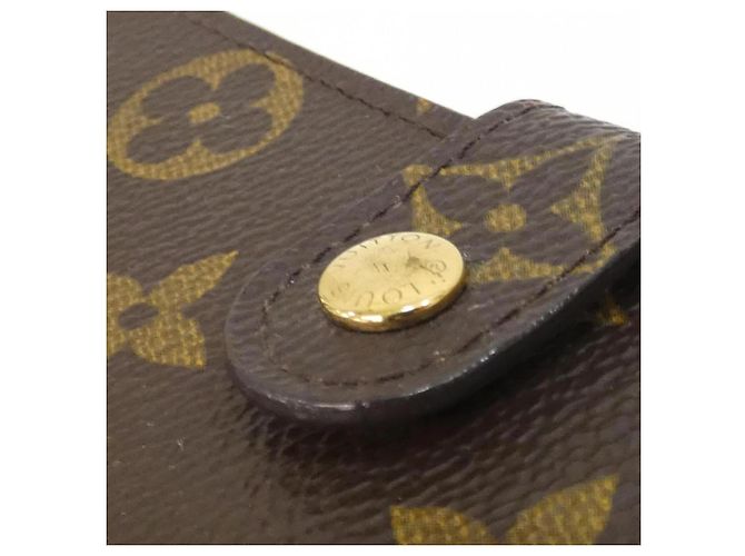 Louis Vuitton Monogram Agenda PM R20005 Organizer Castaño - vista 5