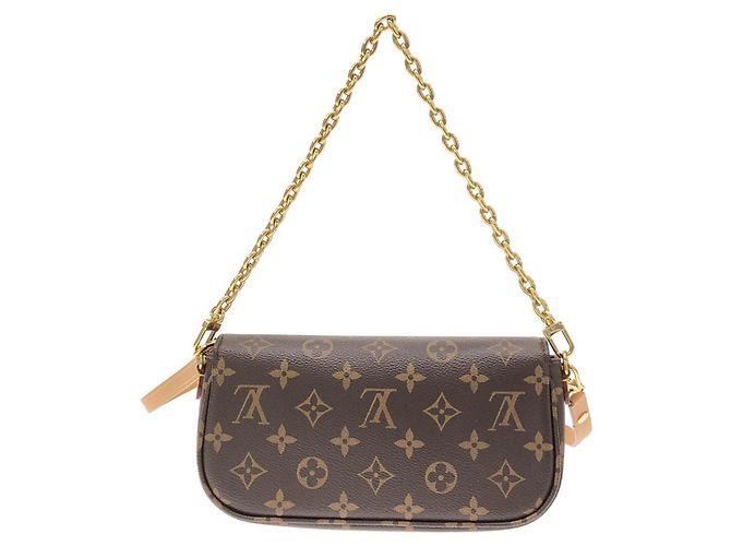 Louis Vuitton Monogram Wallet on Chain Ivy Marron - vue 2