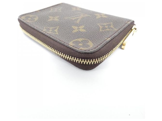Monedero Zippy Monogram Louis Vuitton Castaño - vista 2