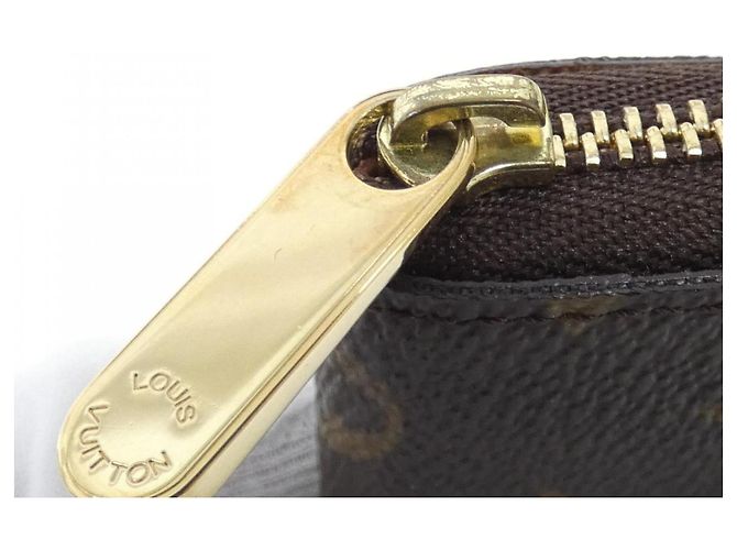 Monedero Zippy Monogram Louis Vuitton Castaño - vista 3