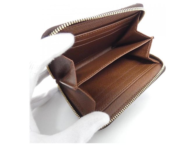 Monedero Zippy Monogram Louis Vuitton Castaño - vista 5