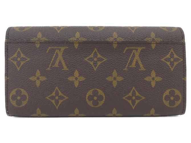 Louis Vuitton Monogram Portefeuille Sarah Wallet Braun Pink - Ansicht 2