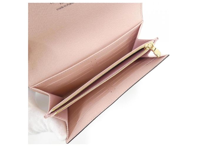 Louis Vuitton Monogram Portefeuille Sarah Wallet Braun Pink - Ansicht 4