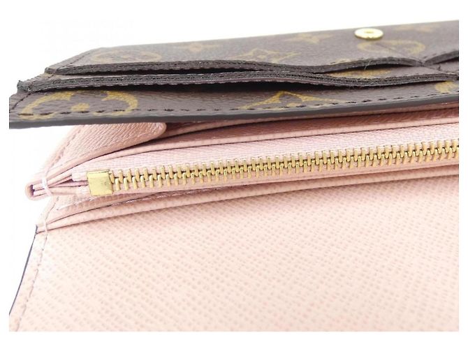 Louis Vuitton Monogram Portefeuille Sarah Wallet Braun Pink - Ansicht 5