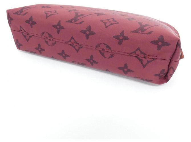 Louis Vuitton Monogram Pochette Cosmetic MM Handbag Rot - Ansicht 2