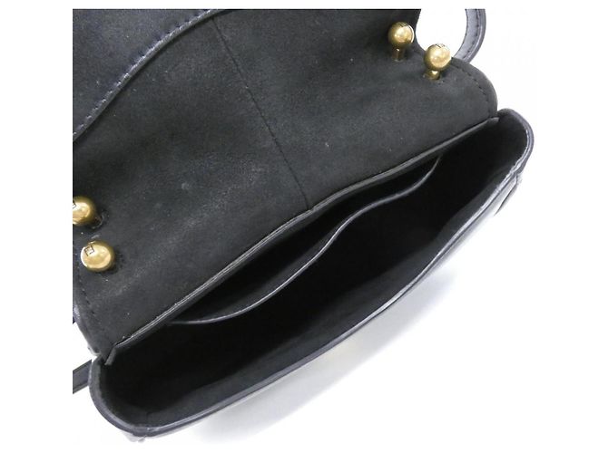 Borsa a tracolla Fendi Camon Small 8BS082 AQ0L Nero - vista 7