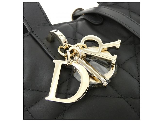 Borsa a mano Christian Dior Toujours Vertical Tote Small Nero - vista 4