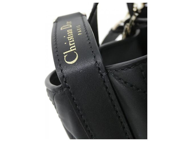 Borsa a mano Christian Dior Toujours Vertical Tote Small Nero - vista 5