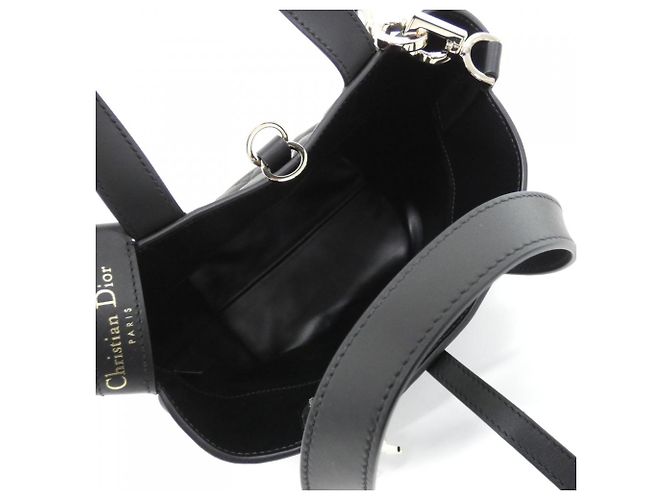 Borsa a mano Christian Dior Toujours Vertical Tote Small Nero - vista 8