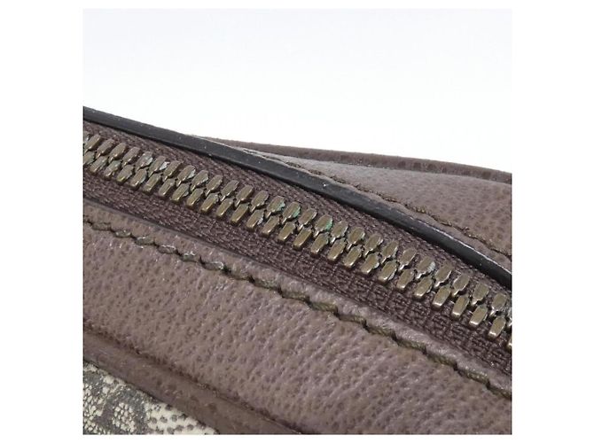 Borsa a tracolla Gucci Ophidia Marrone Beige - vista 4