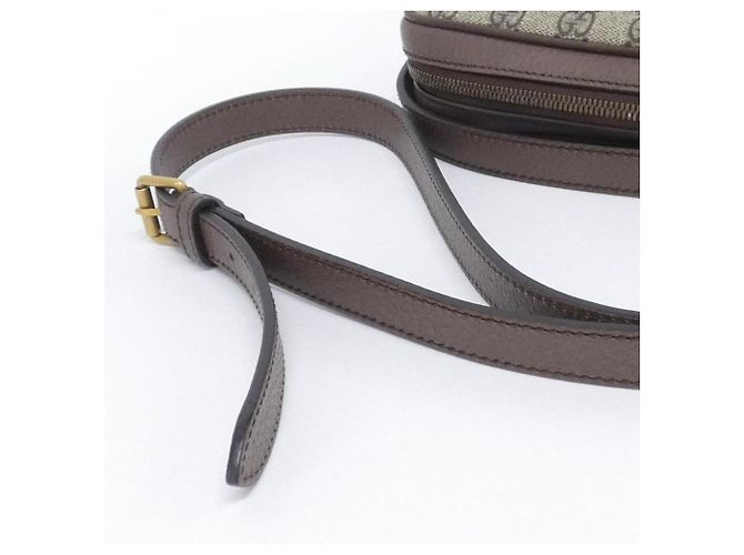 Borsa a tracolla Gucci Ophidia Marrone Beige - vista 6