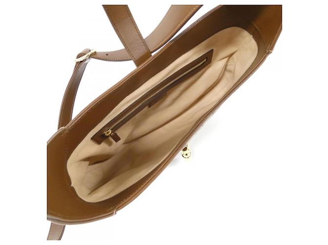 Borsa a tracolla Gucci Jackie 1961 Marrone Beige - vista 6