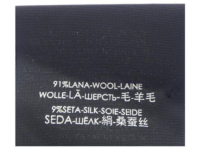 Sciarpa Stole Gucci in blu navy e rosso - vista 3