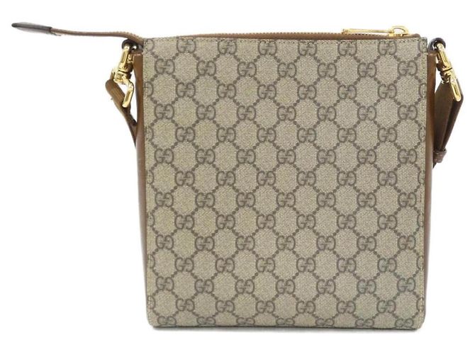 Borsa a tracolla Gucci GG Retro Marrone Beige - vista 2