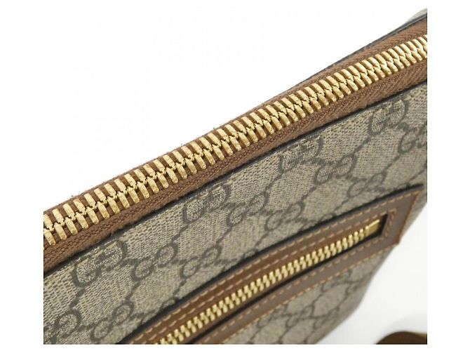 Borsa a tracolla Gucci GG Retro Marrone Beige - vista 5
