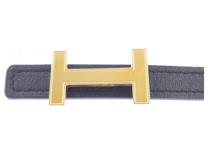 Hermès Cintura reversibile Hermes Focus 13mm Marrone Nero - vista 2