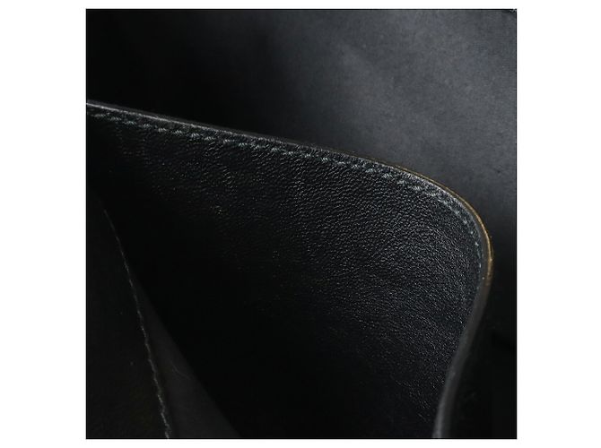 Borsa a spalla raccolta Miu Miu Nappa Biker Nero - vista 8