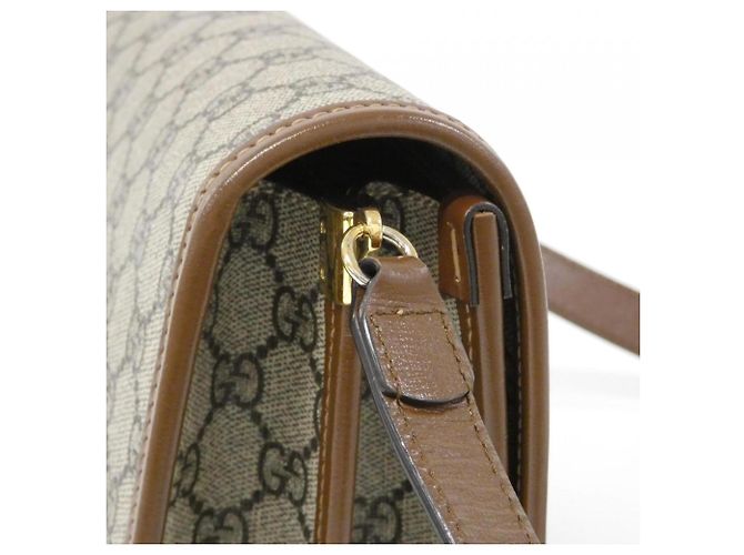 Borsa a tracolla Gucci 671620 92TCG Marrone Beige - vista 5