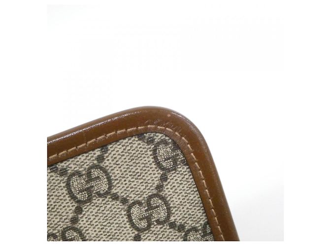 Borsa a tracolla Gucci 671620 92TCG Marrone Beige - vista 8