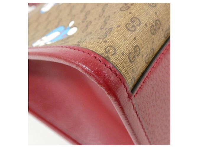 Bolso Gucci 653952 2TJAG Roja Beige - vista 3