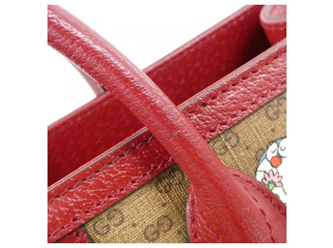 Bolso Gucci 653952 2TJAG Roja Beige - vista 6