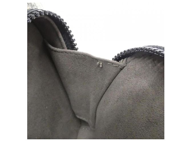 Gucci 429020 KLQAX Rucksack Schwarz Beige - Ansicht 8