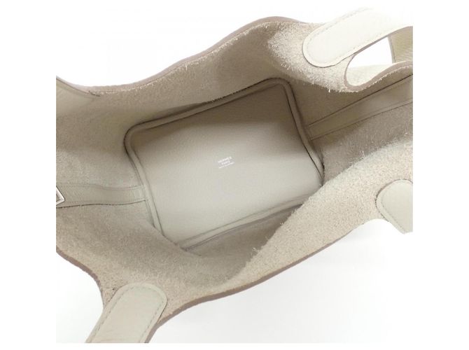 Hermès Bolso Hermes Picotin Lock PM Blanco - vista 5