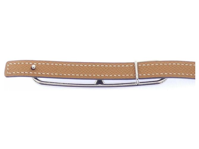 Hermès Hermes FM 220 Standard Belt Brown Black - view 3