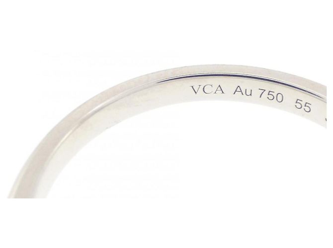 Van Cleef & Arpels Sweet Alhambra Ring in 18K Weißgold Golden - Ansicht 4