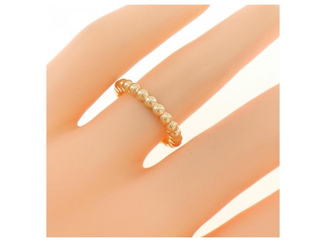 Anello Perlée Medium Van Cleef & Arpels D'oro - vista 4