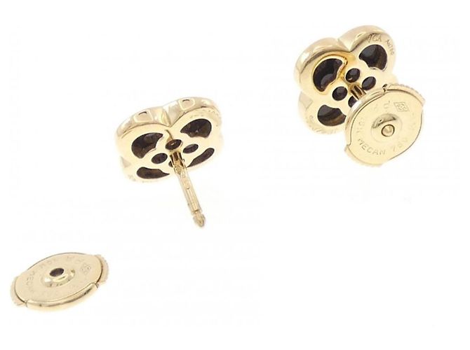 Van Cleef & Arpels Pure Alhambra Ohrringe Golden - Ansicht 3